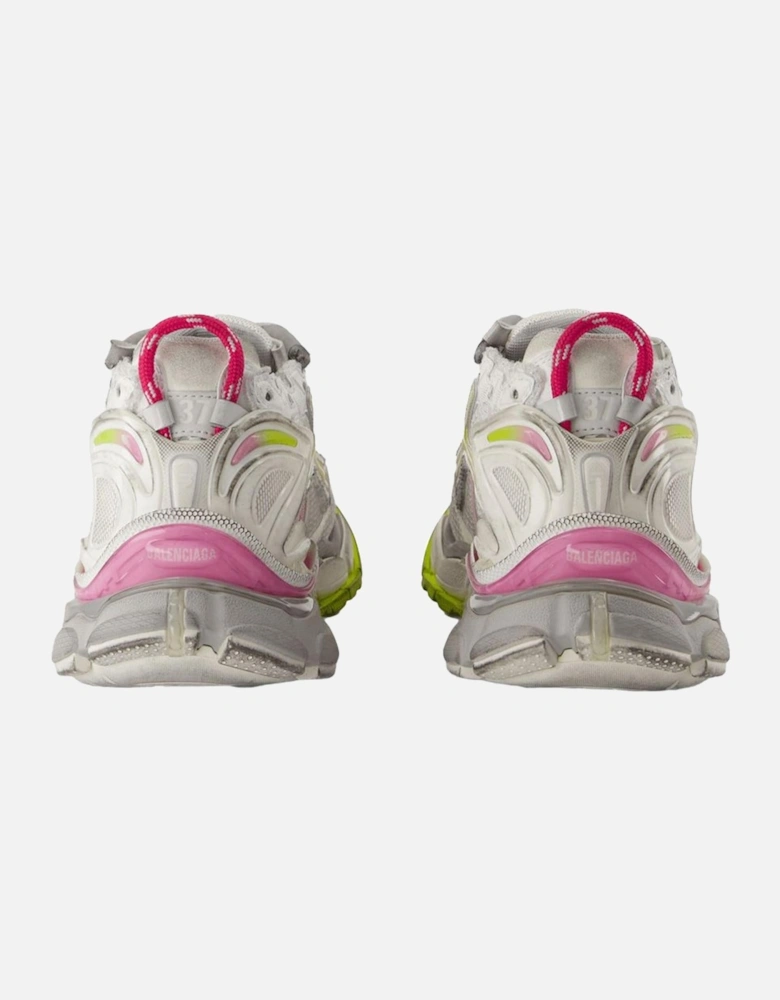 Runner Gradient Sneakers - Synthetic White
