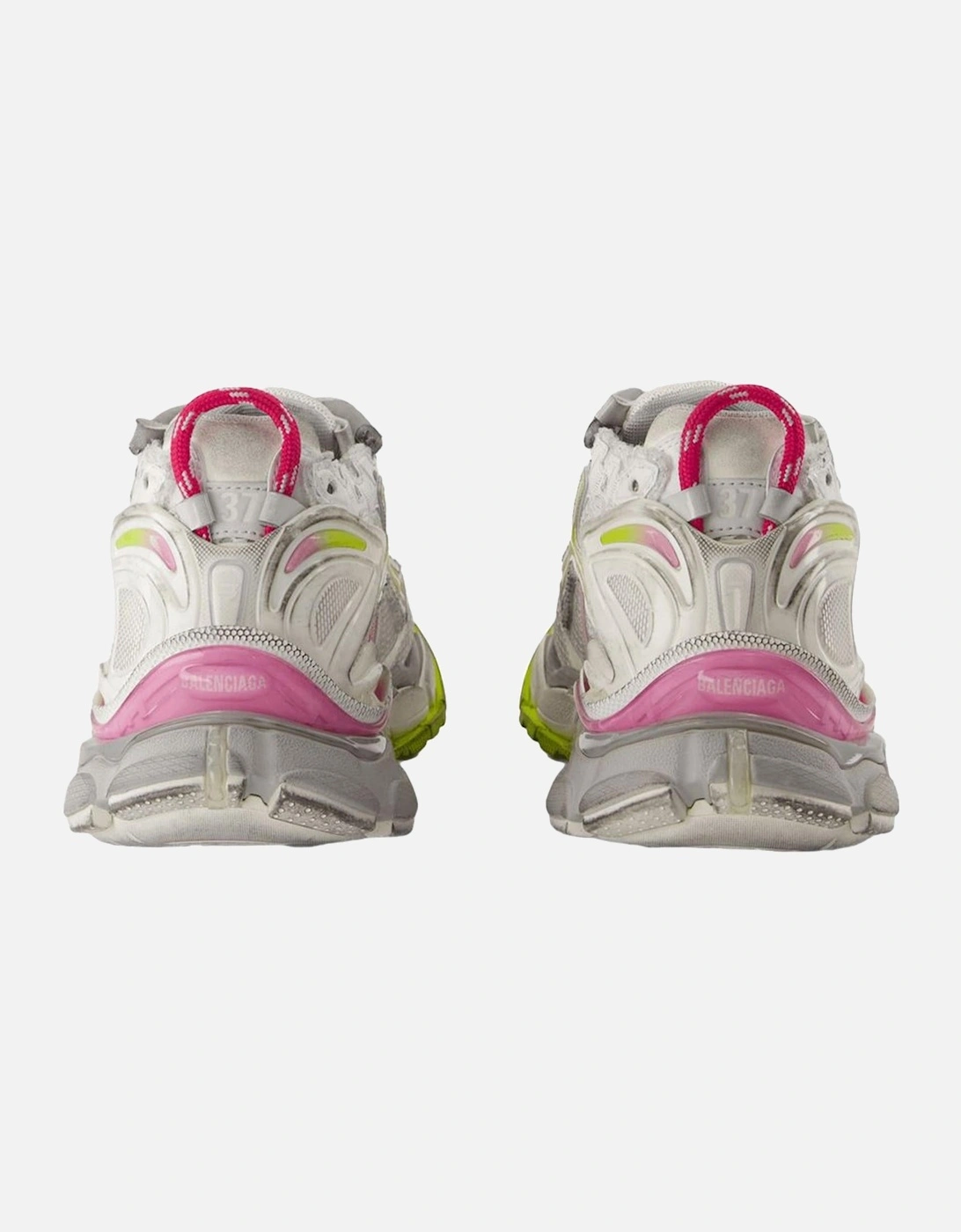 Runner Gradient Sneakers - Synthetic White