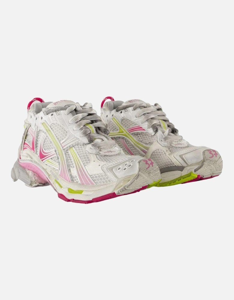 Runner Gradient Sneakers - Synthetic White
