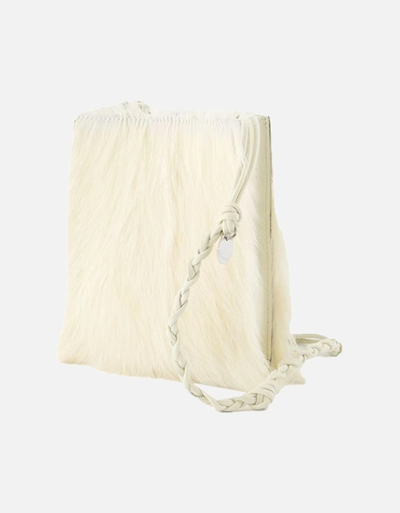Tangle Small Crossbody Leather Bag with Hand Knotted Strap