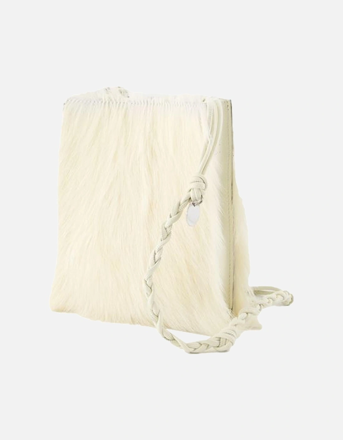 Tangle Small Crossbody Leather Bag with Hand Knotted Strap
