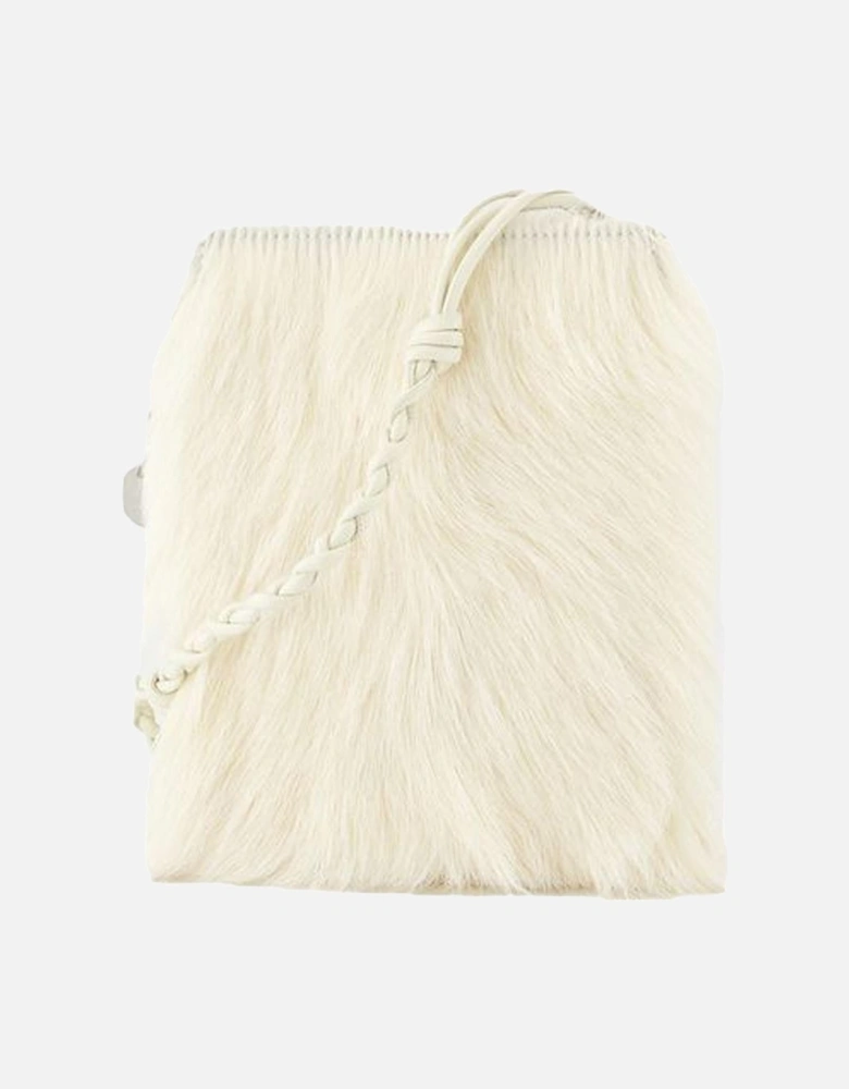 Tangle Small Crossbody Leather Bag with Hand Knotted Strap
