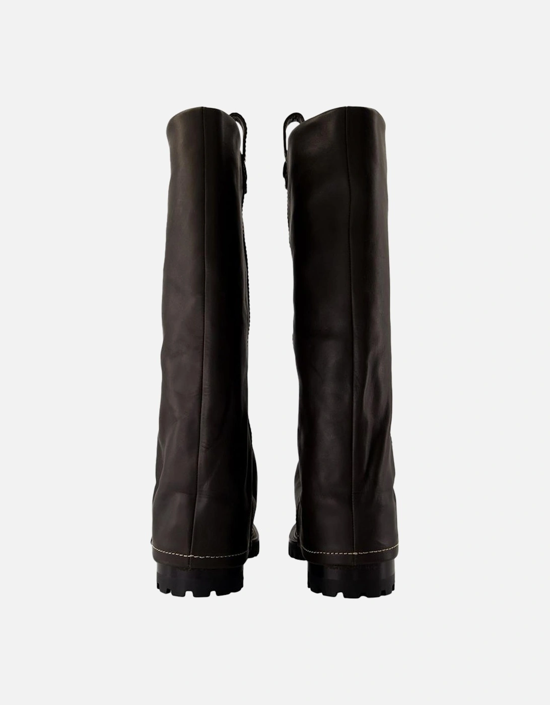 Leather KneeHigh Boots