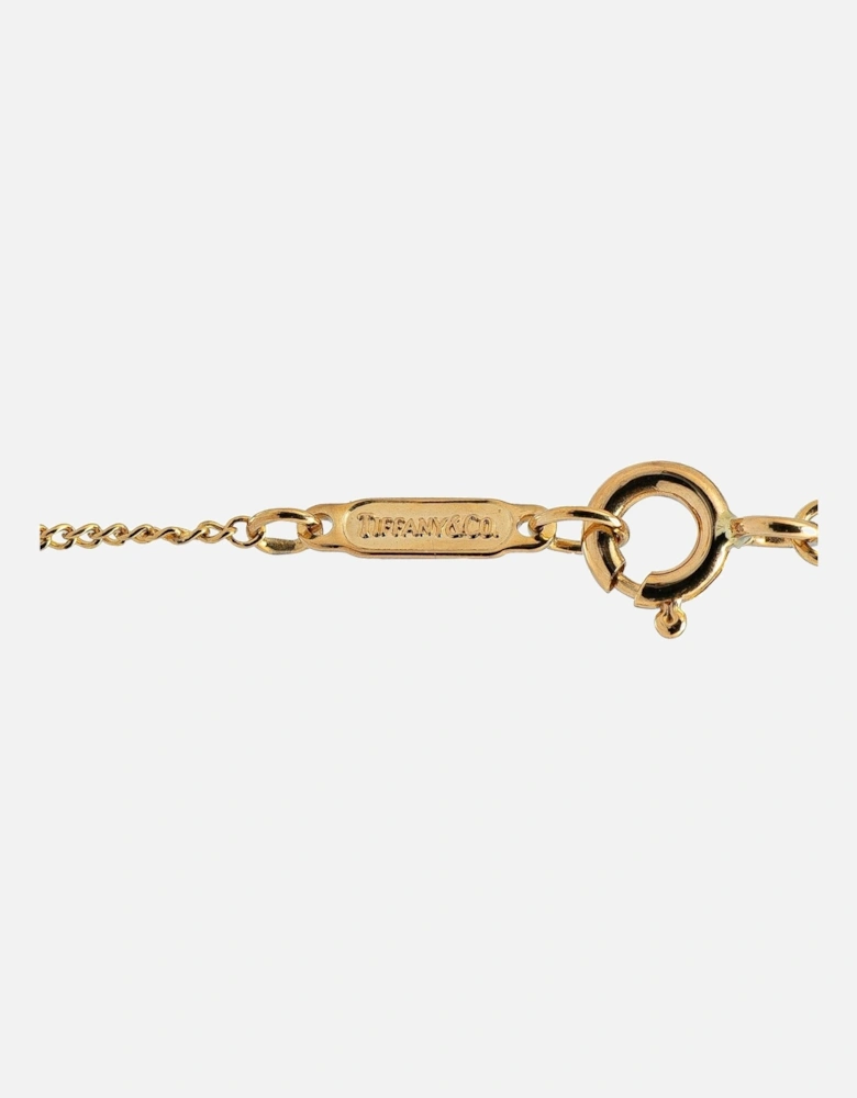 18K Gold Leaf Heart Pendant Necklace