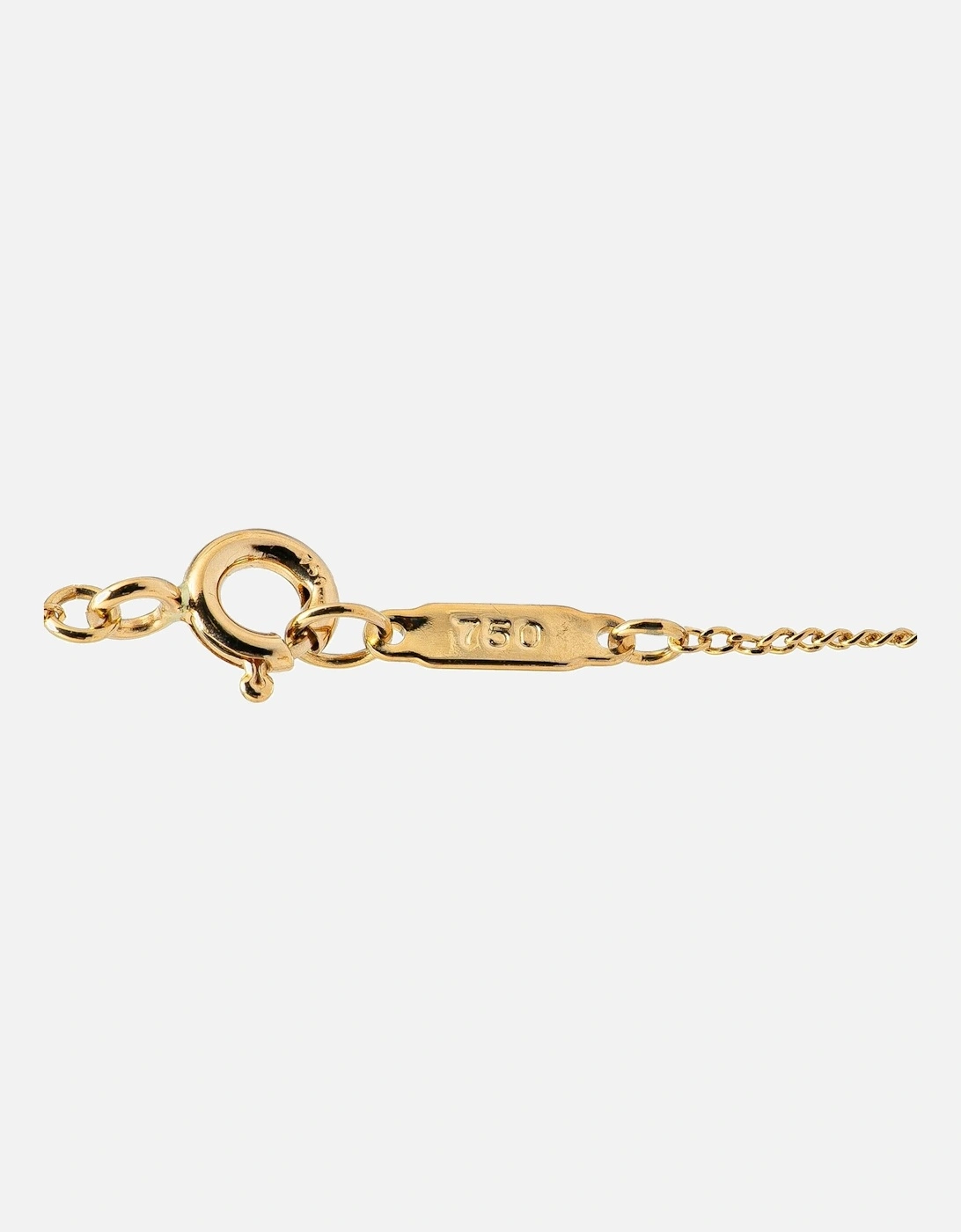 18K Gold Leaf Heart Pendant Necklace