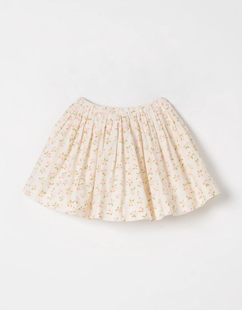 Floral Print ALine Skirt