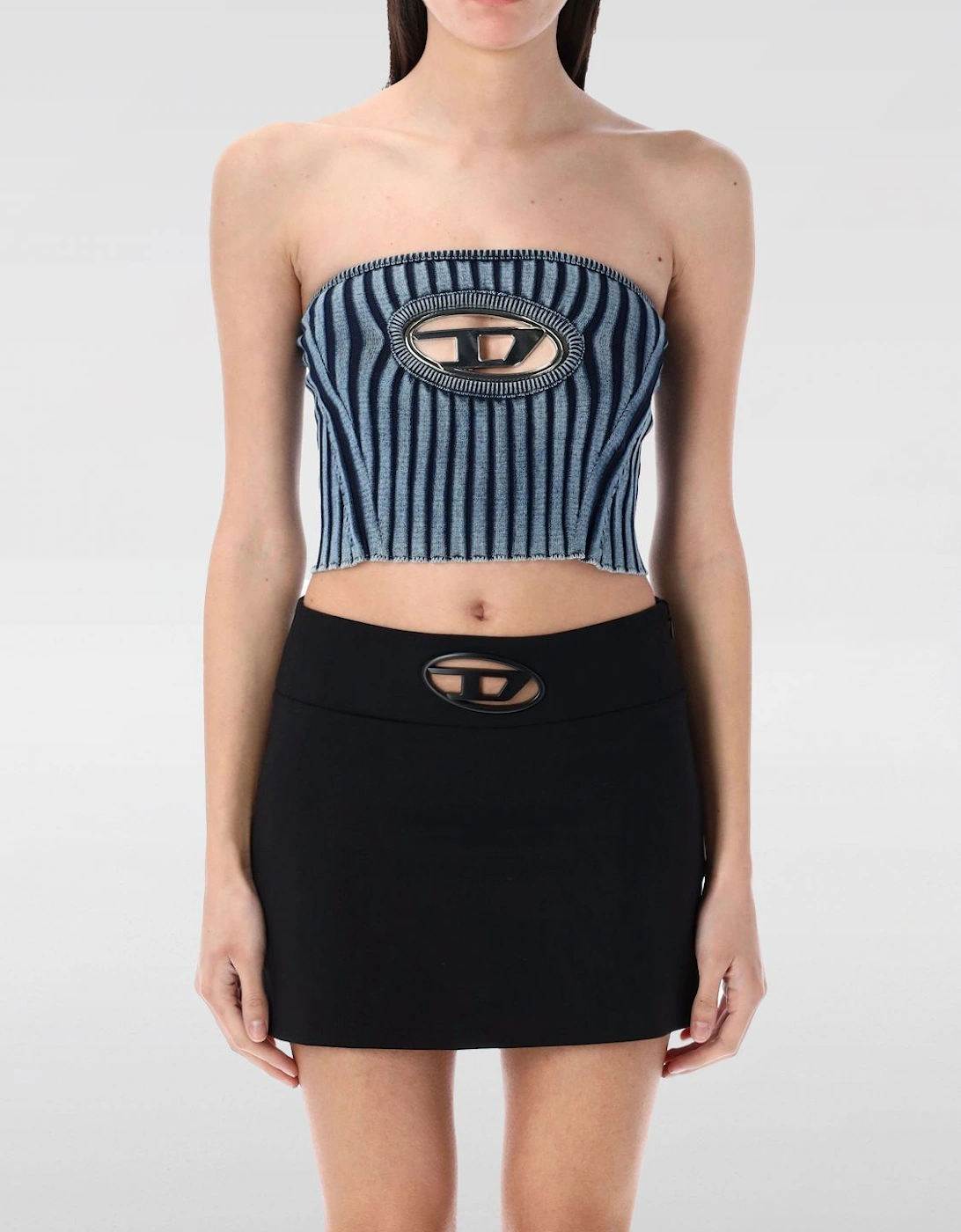 Ribbed Strapless Top CutOut Detail, 4 of 3