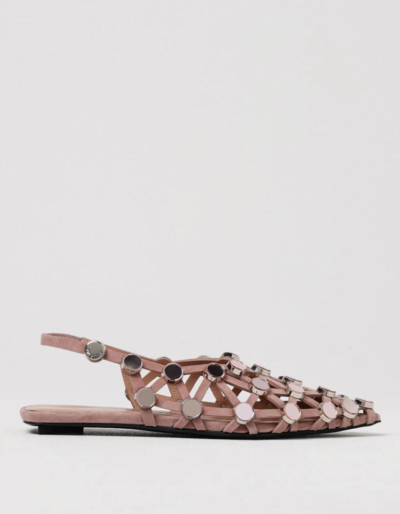 Studded Cage Flat Sandals