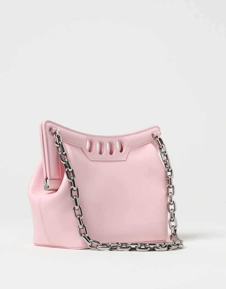 Curve Small Leather Clutch