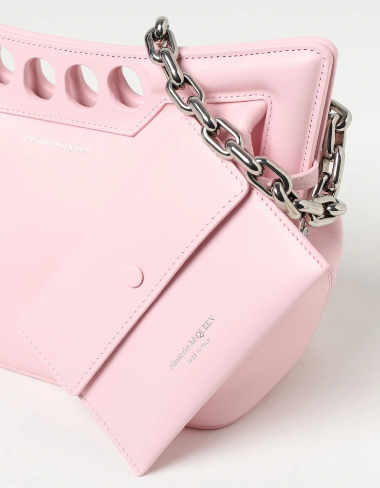 Curve Small Leather Clutch