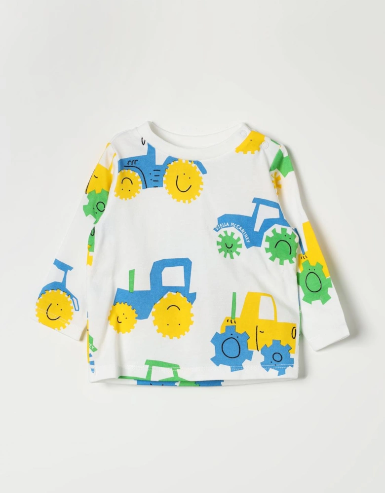 Tractor Print Organic Cotton Top