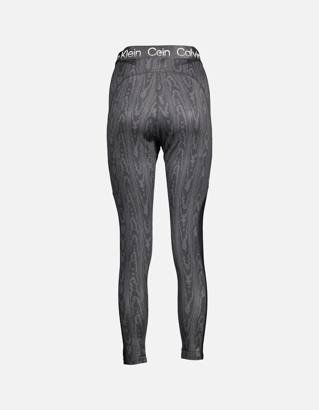 Performance Leggings Wood Grain Print
