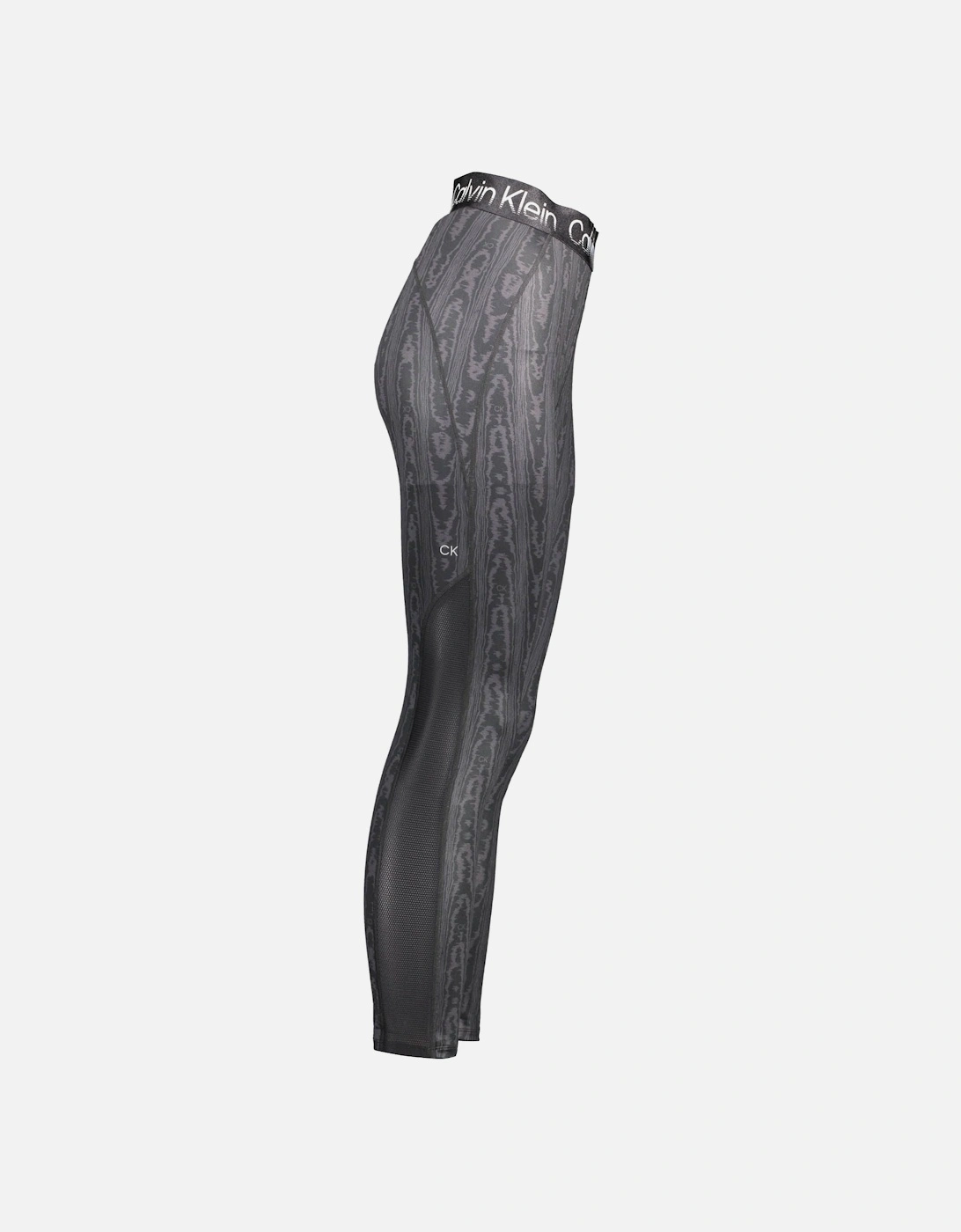 Performance Leggings Wood Grain Print