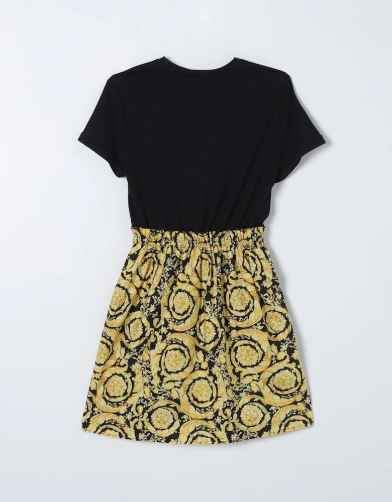 Baroque Print Dress