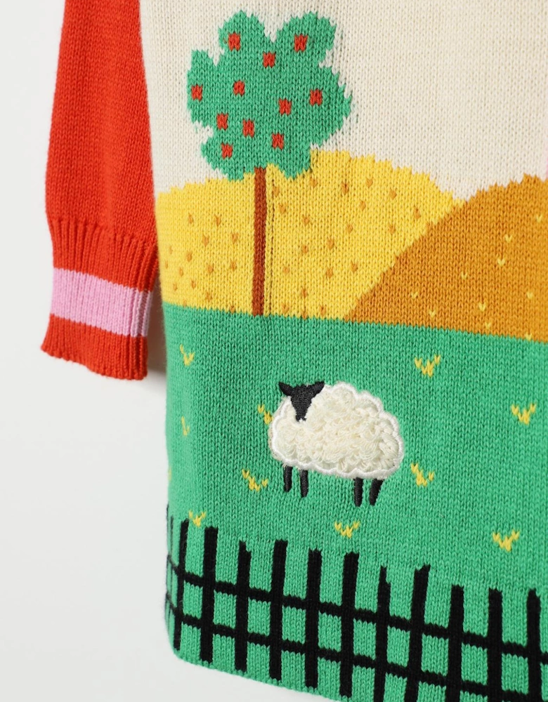 Kids Fairytale Landscape Sweater