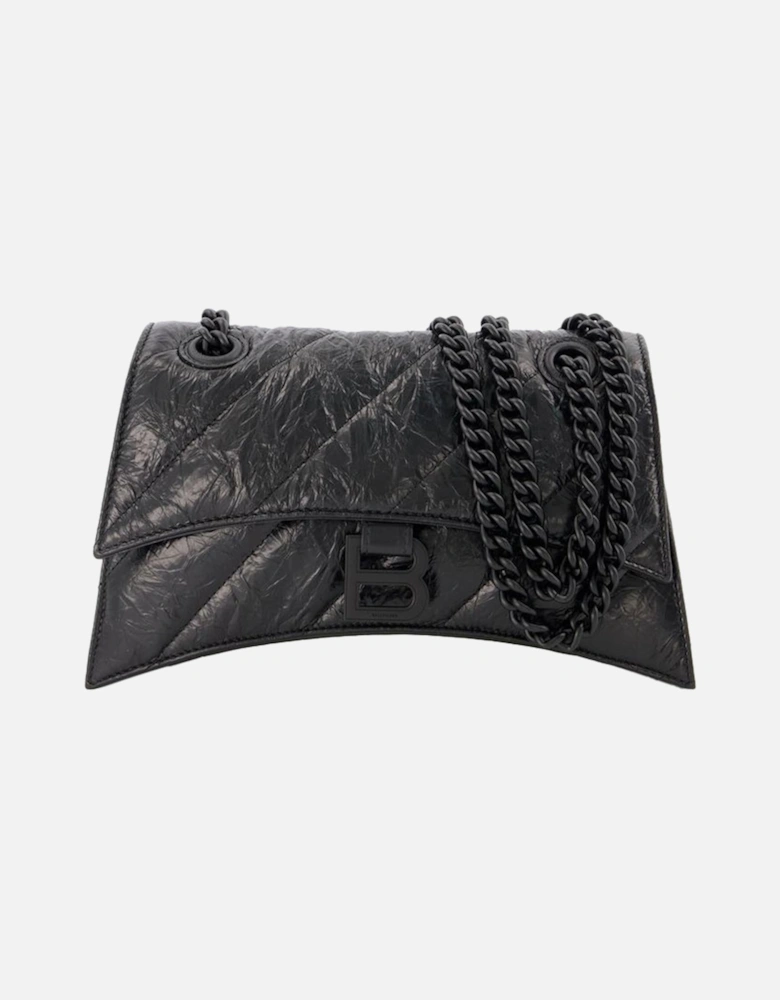 Crush Chain Leather Hobo Bag