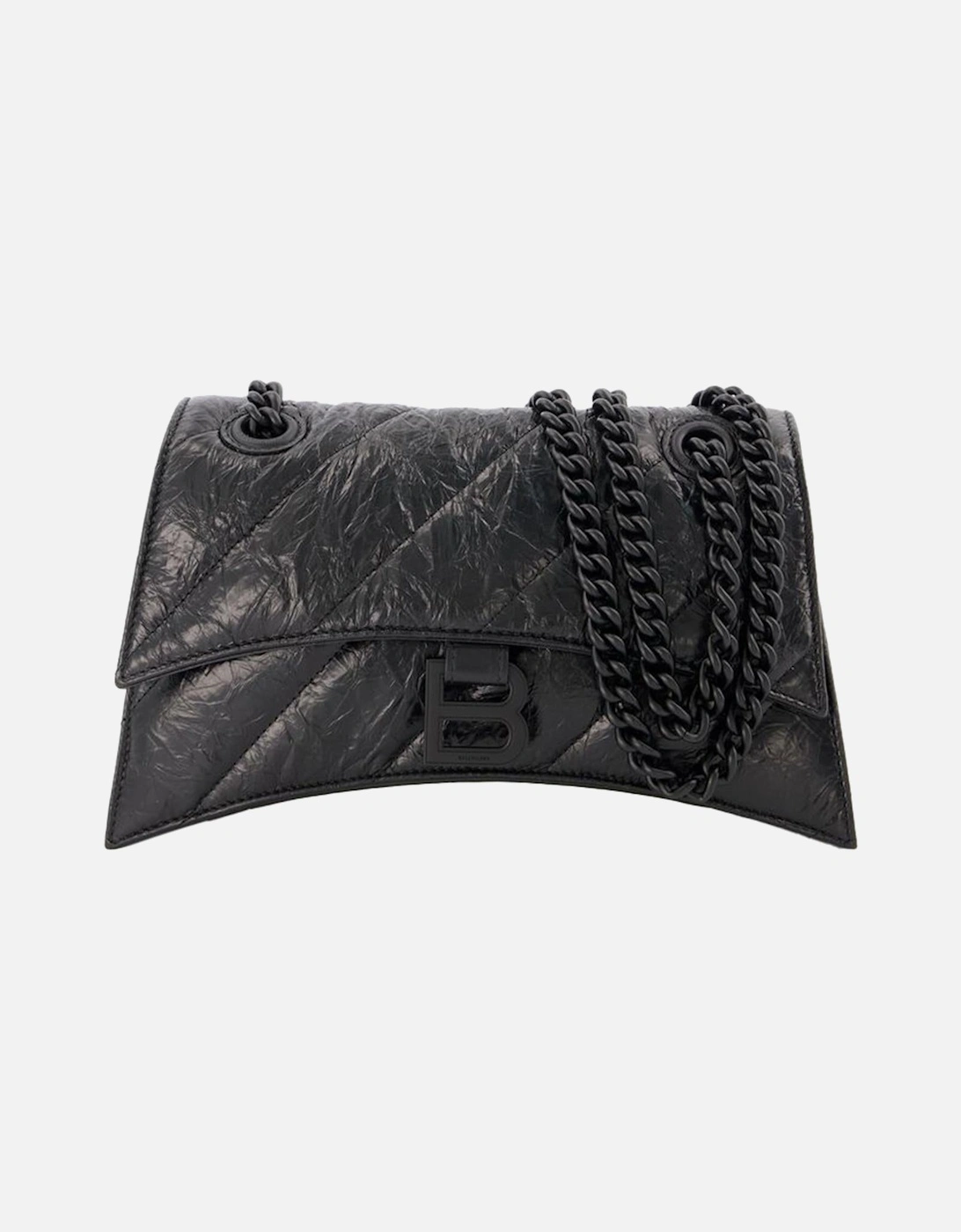 Crush Chain Leather Hobo Bag