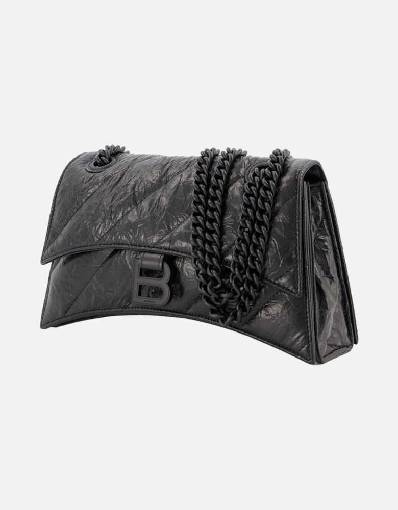 Crush Chain Leather Hobo Bag