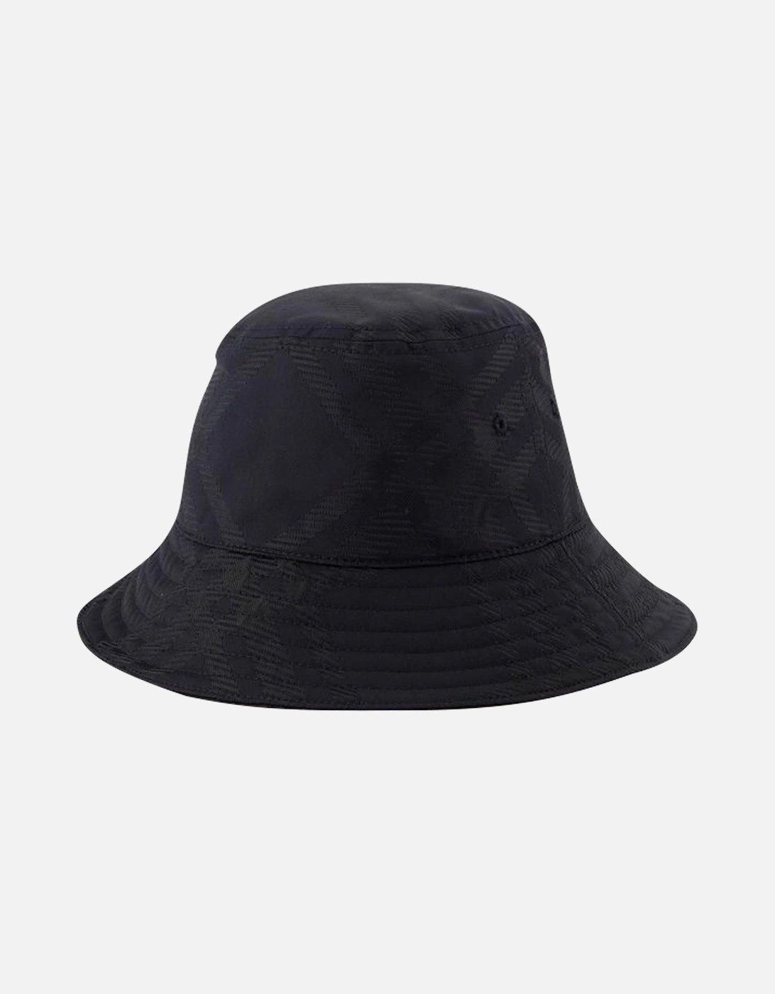 Polyester Bucket Hat with Cotton Lining - Black, 3 of 2