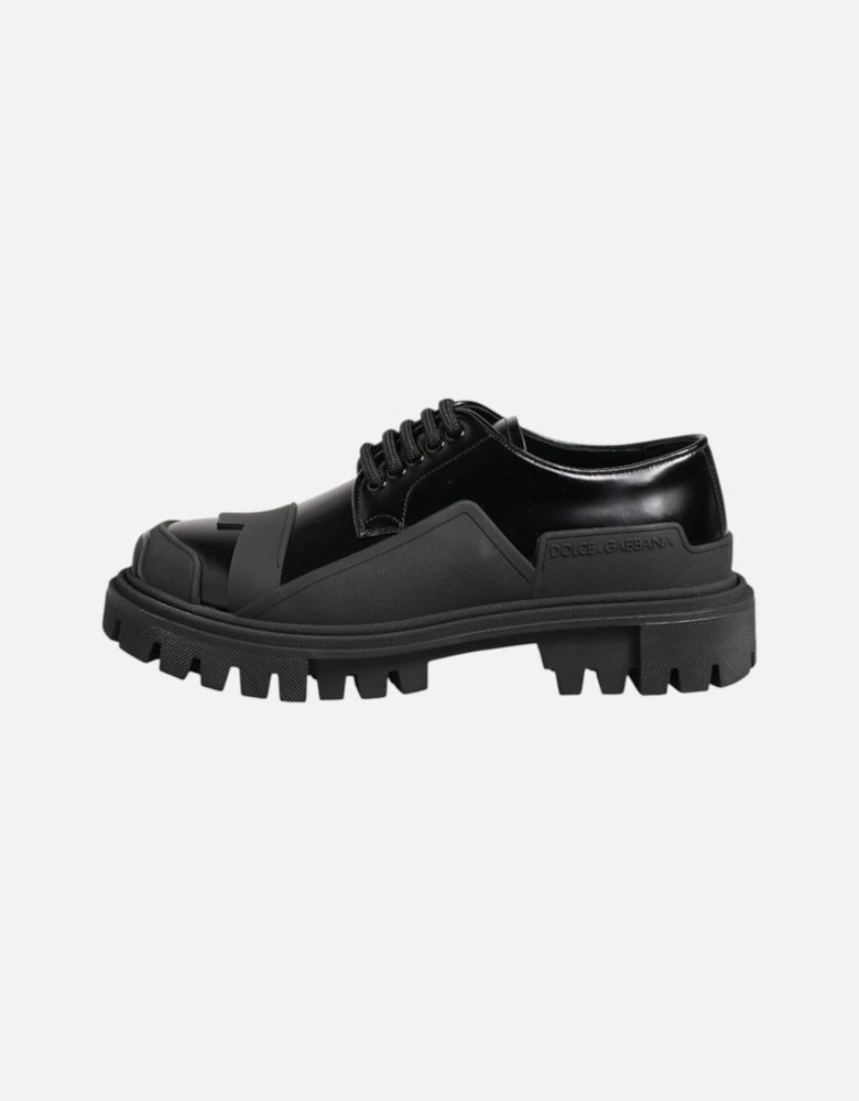 Lug Sole Leather Oxfords