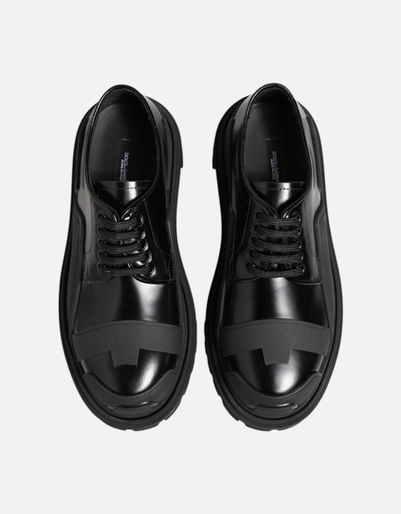 Lug Sole Leather Oxfords
