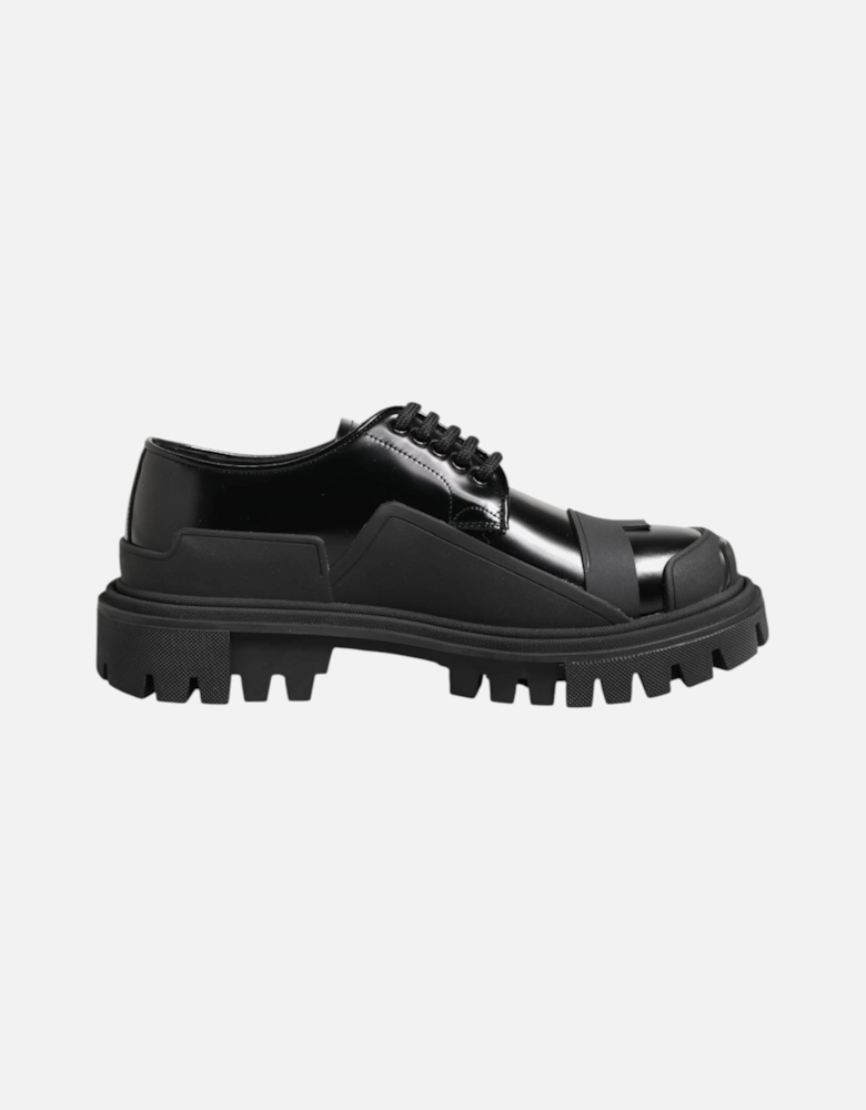Lug Sole Leather Oxfords