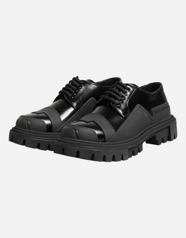 Lug Sole Leather Oxfords