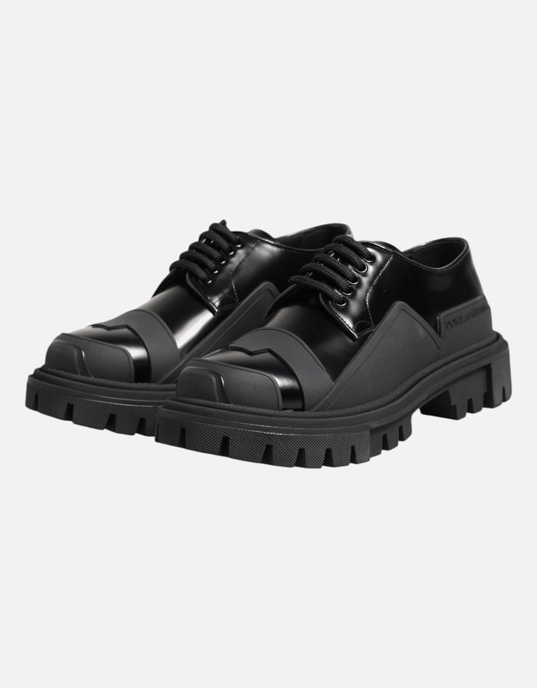 Lug Sole Leather Oxfords