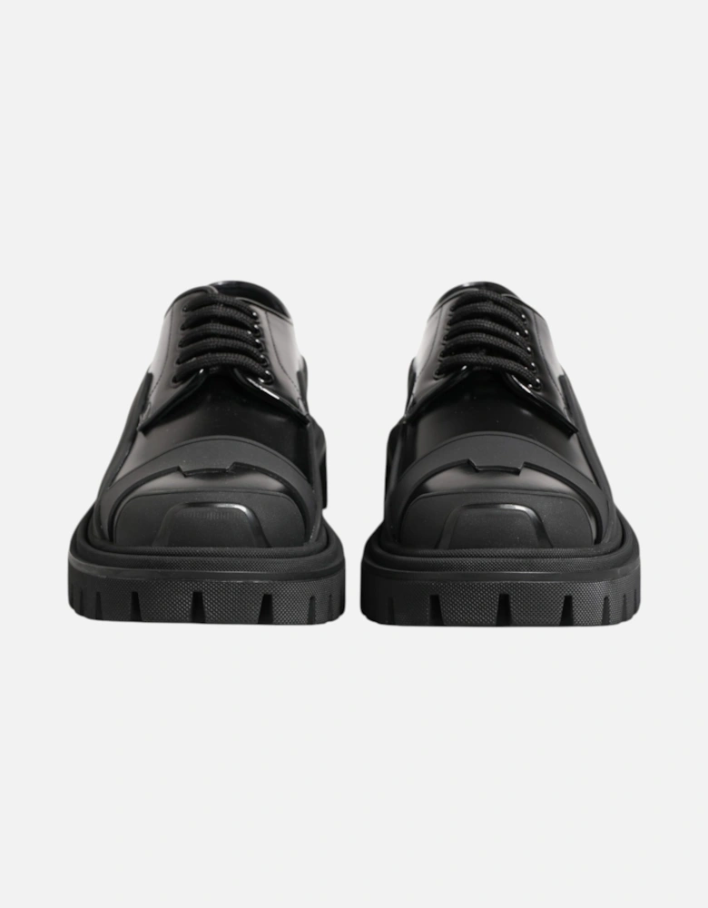 Lug Sole Leather Oxfords