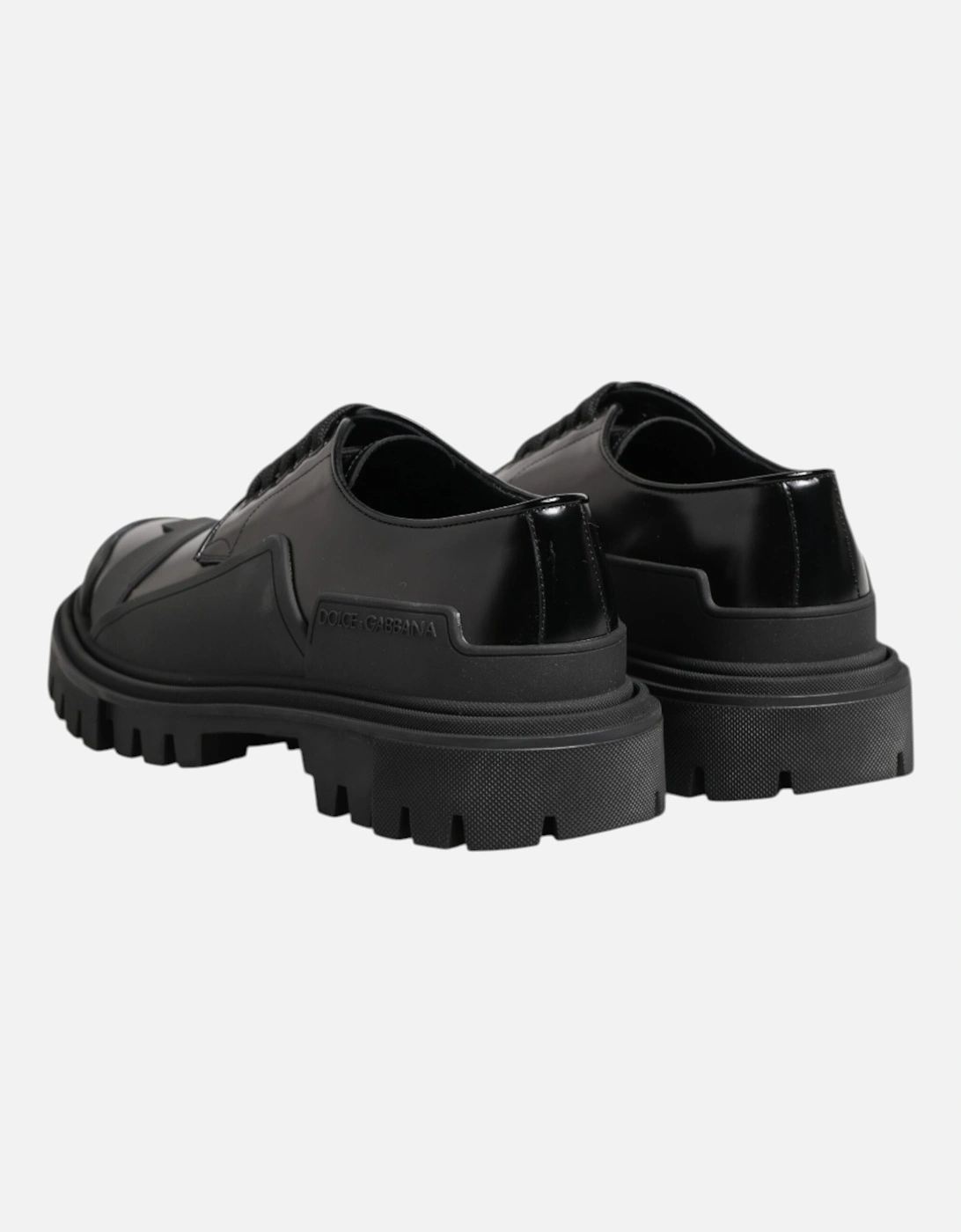 Lug Sole Leather Oxfords