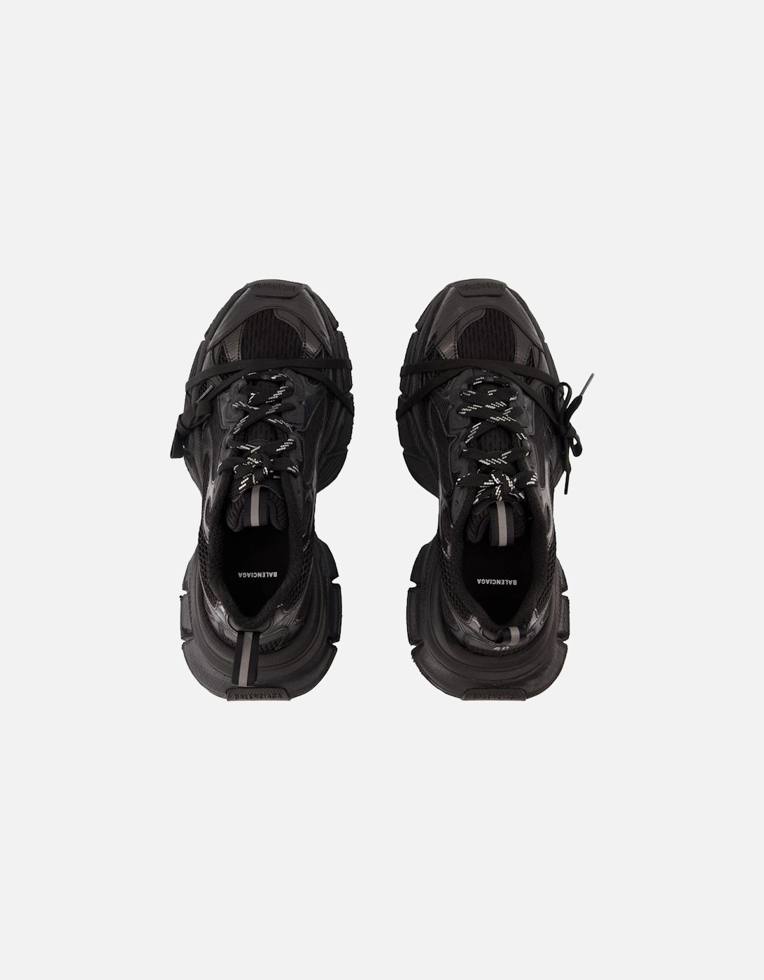 Black Synthetic 3XL Sneakers