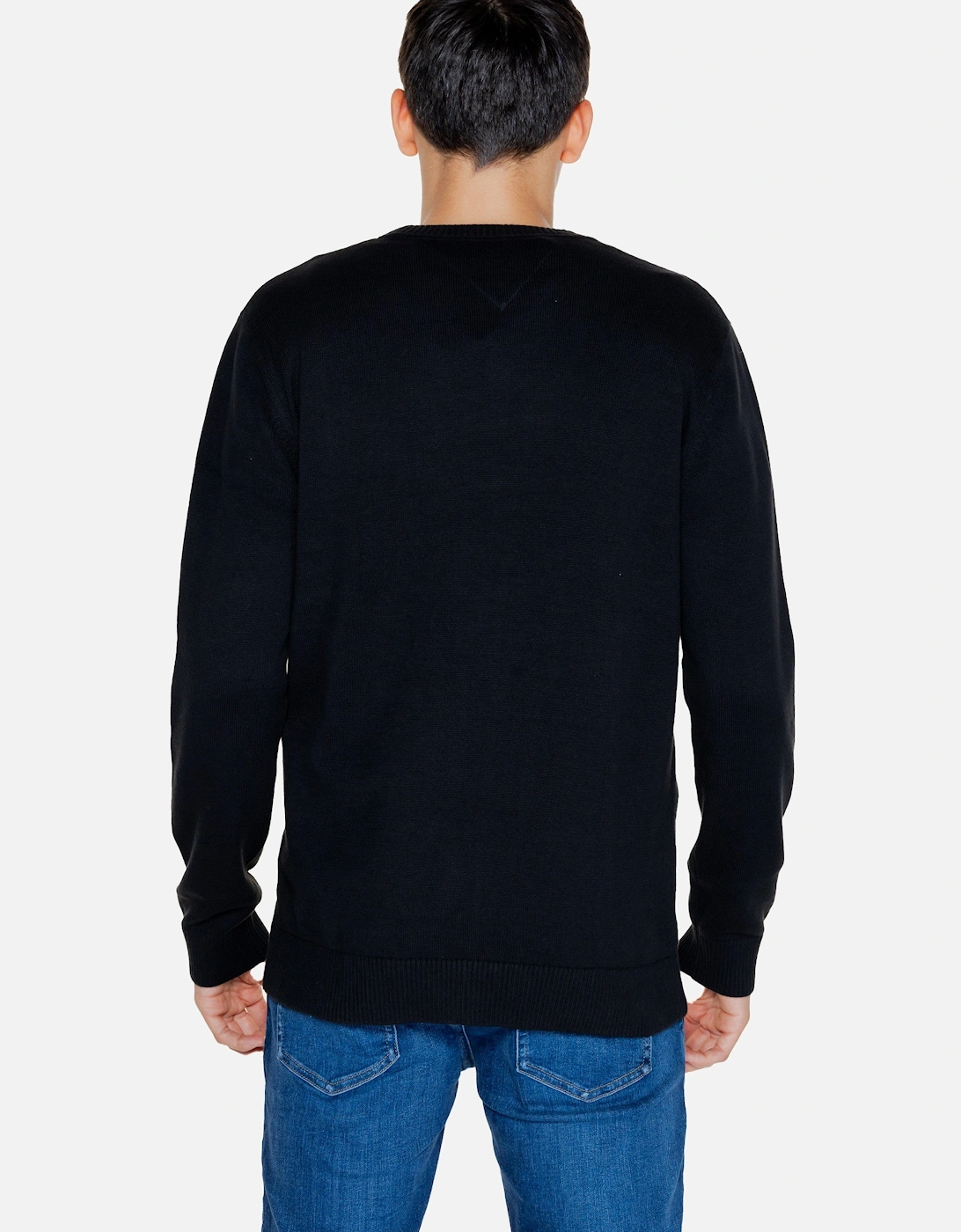 Men's Essential Crewneck Sweater  Black