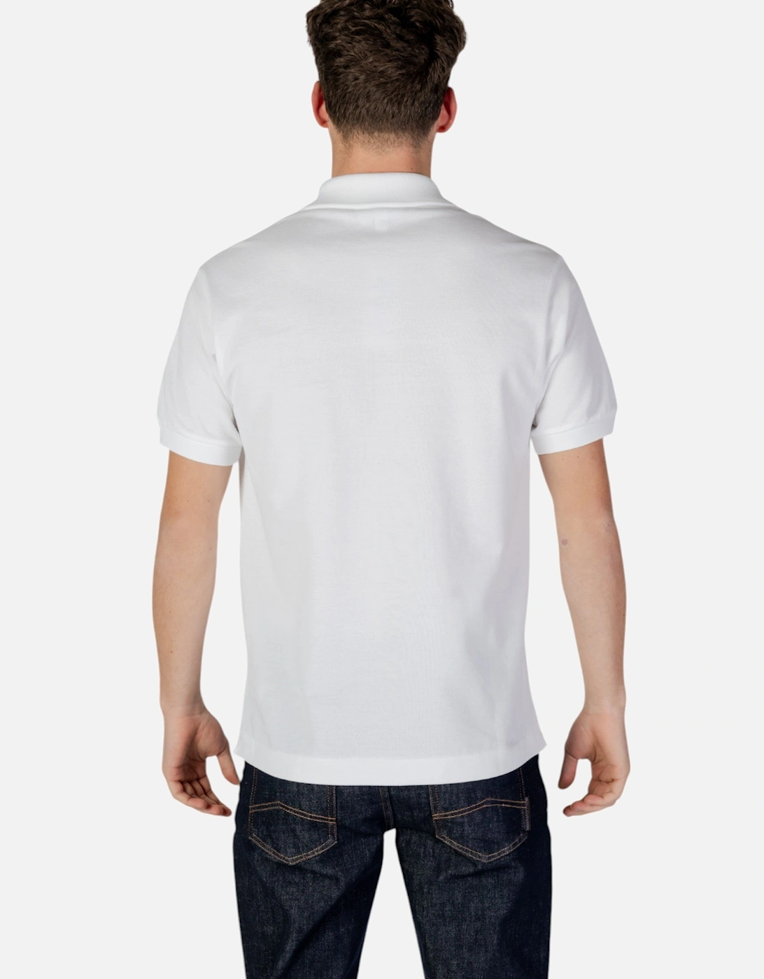 Cotton Polo Shirt with Button Fastening, 4 of 3
