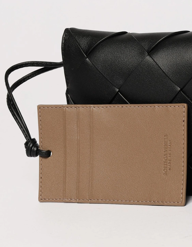 Leather Intrecciato Weave Briefcase