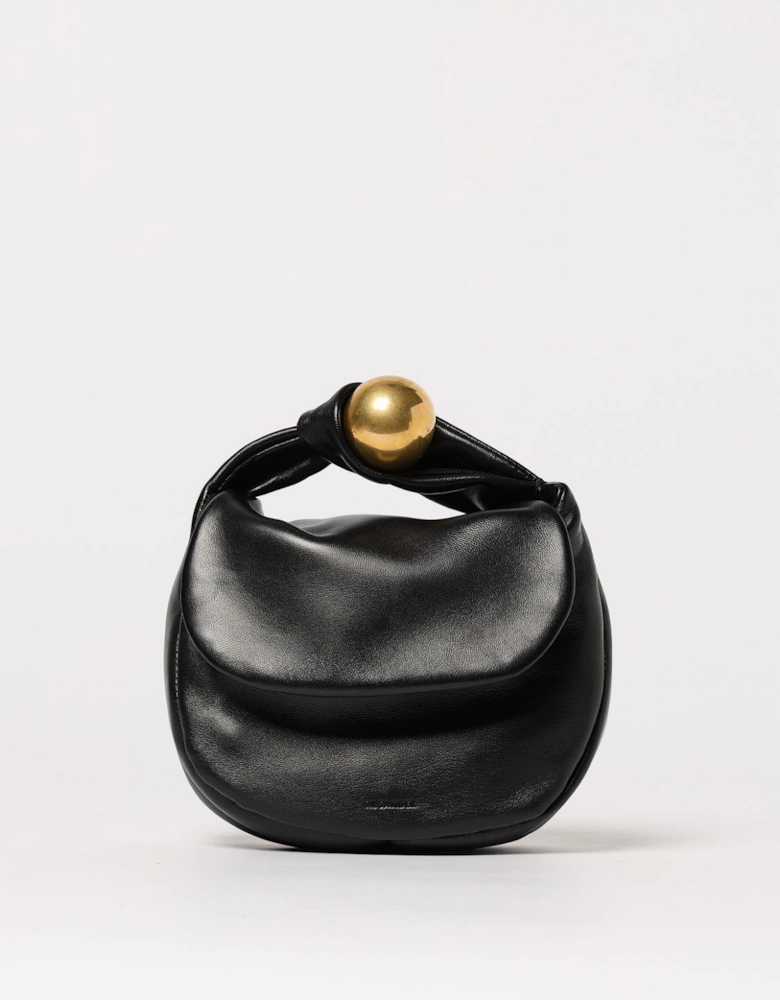 Knotted Leather Clutch Bag