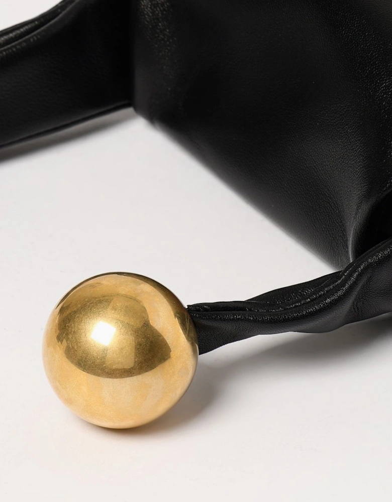 Knotted Leather Clutch Bag