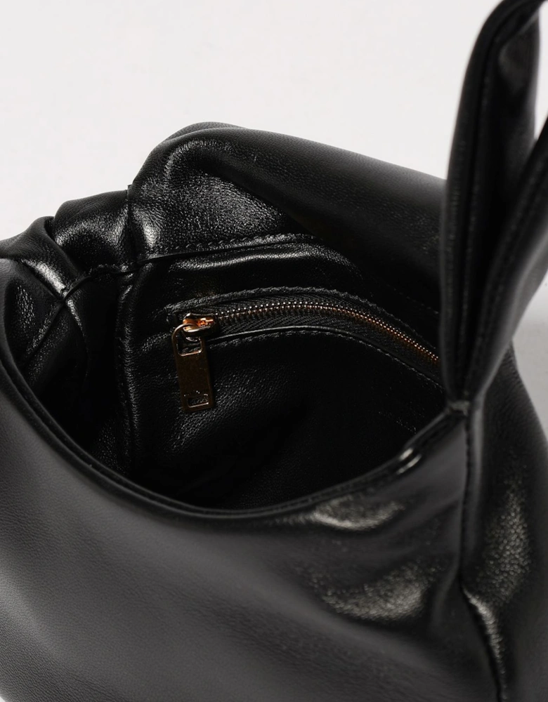 Knotted Leather Clutch Bag
