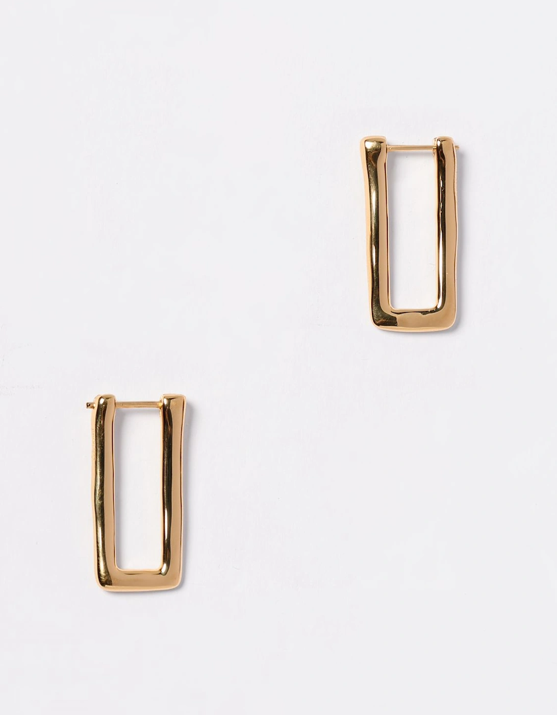 Rectangular Hoop Earrings, 4 of 3