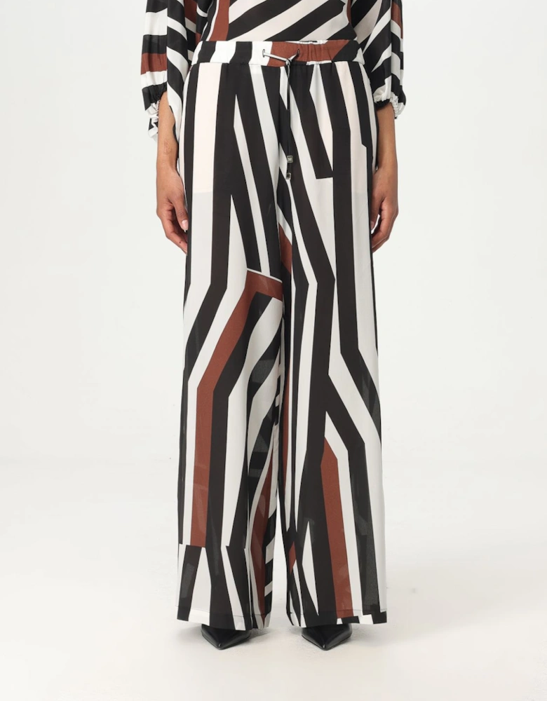 Geometric WideLeg Pants