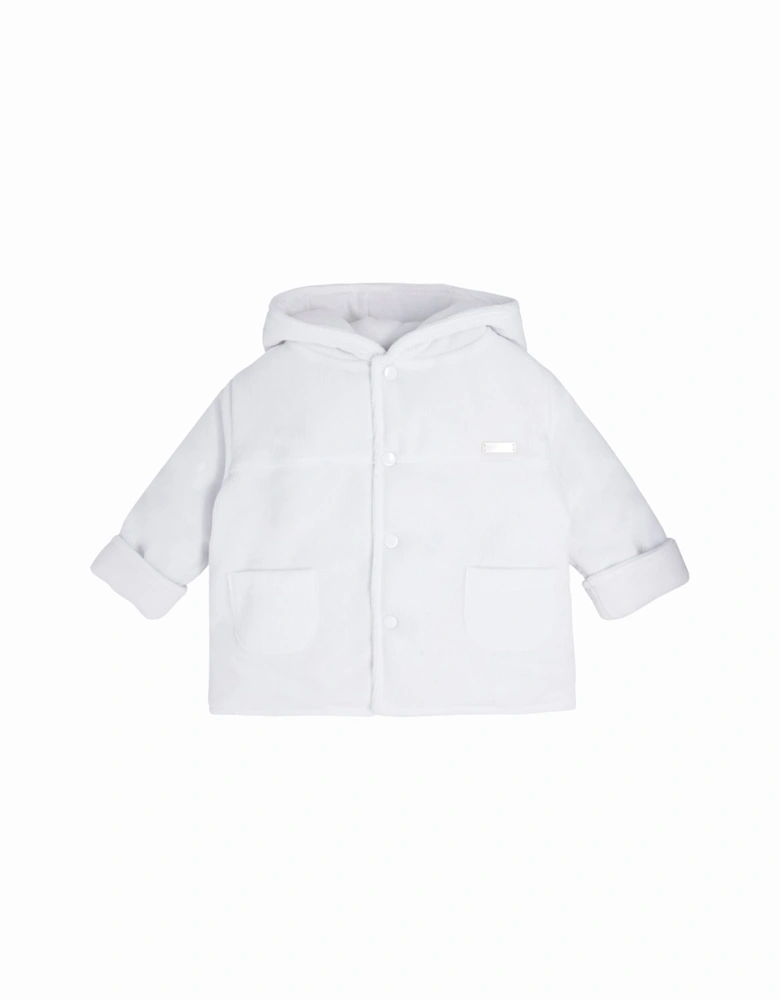 White Hooded Jacket