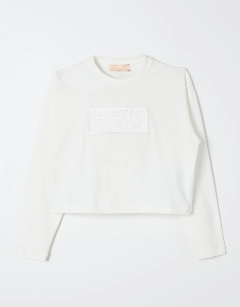 Cropped Long Sleeve Top