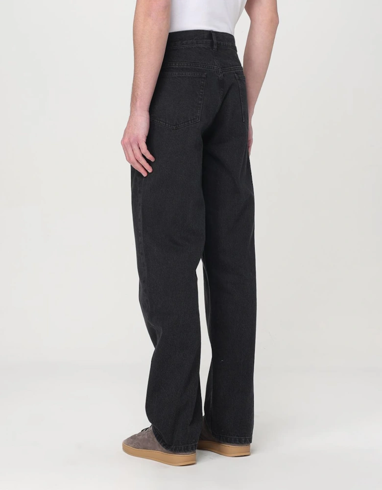 Petit Standard Jeans Black Straight Leg
