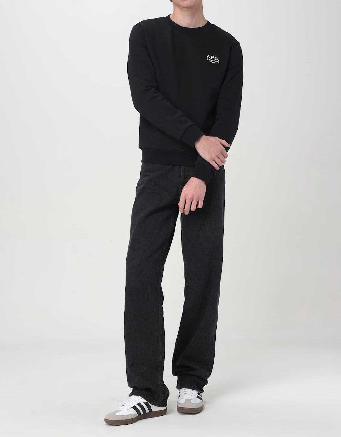 Petit Standard Jeans Black Straight Leg