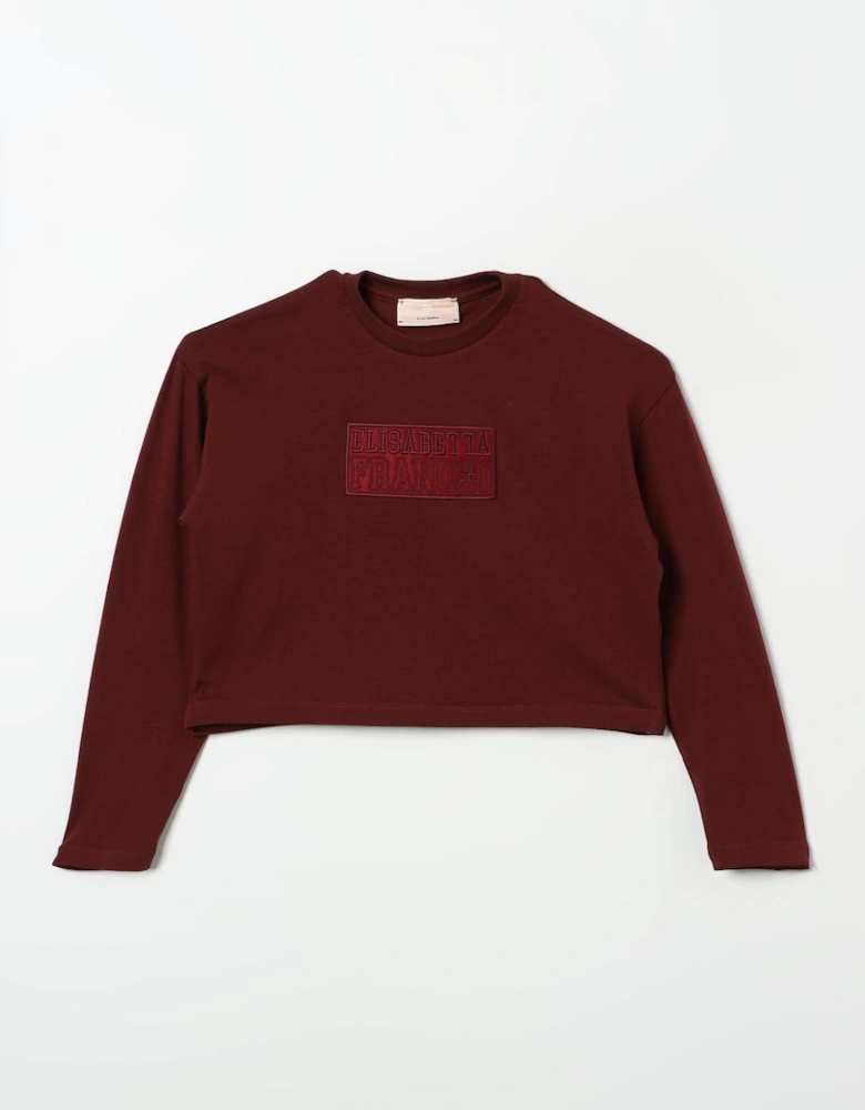 Cropped Long Sleeve Top