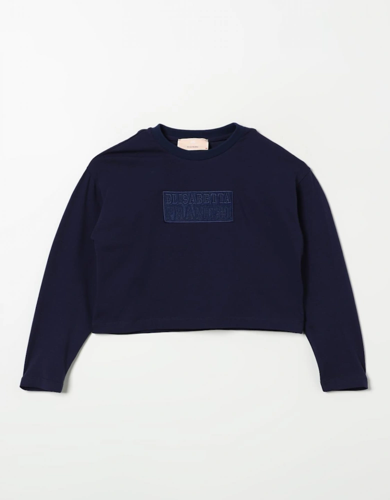 Cropped Long Sleeve Top
