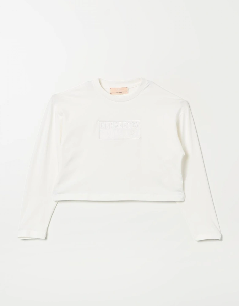 Cropped Long Sleeve Top