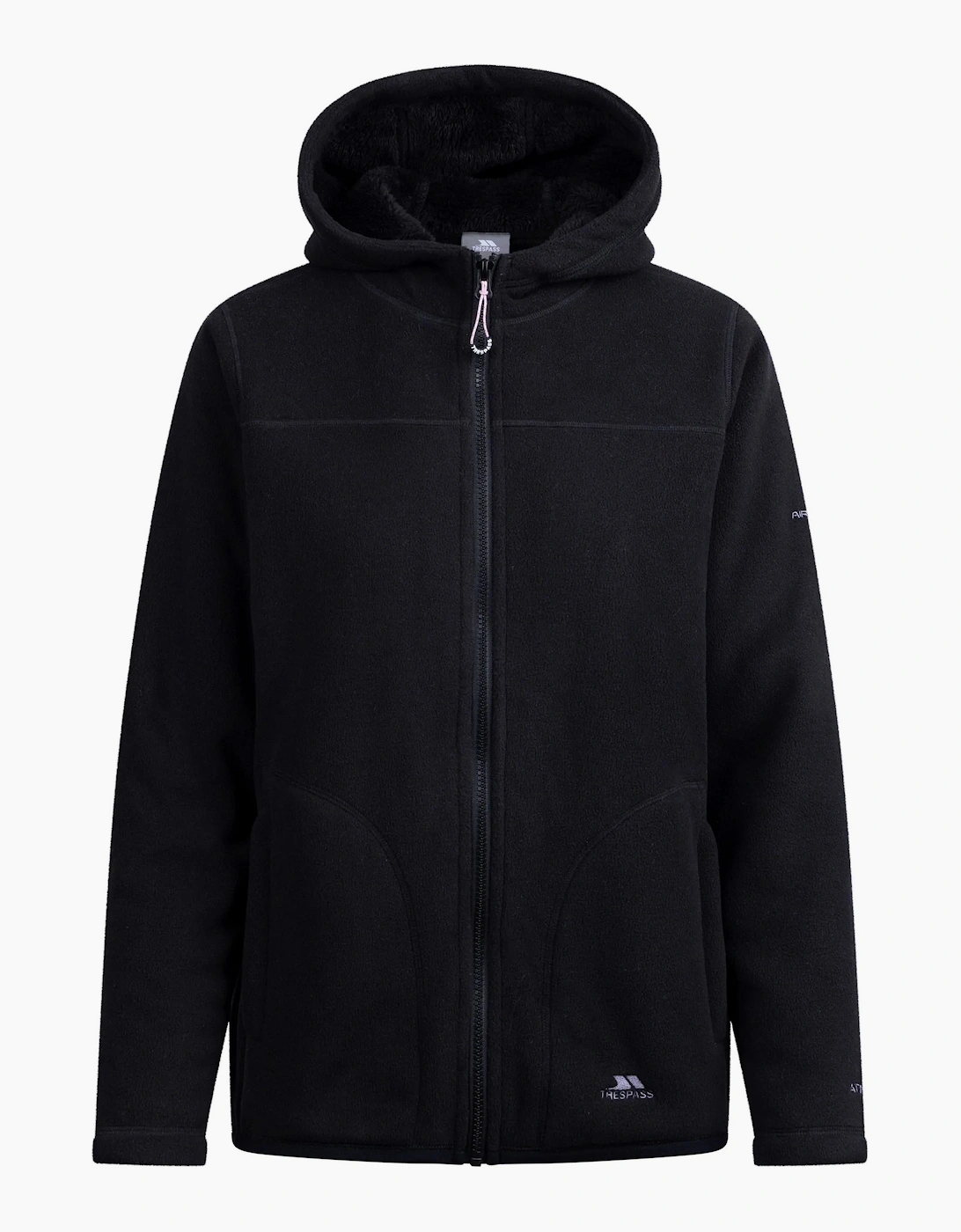 Trespass Women's Black / Backstay Fleece Jacket - Size: 18/16