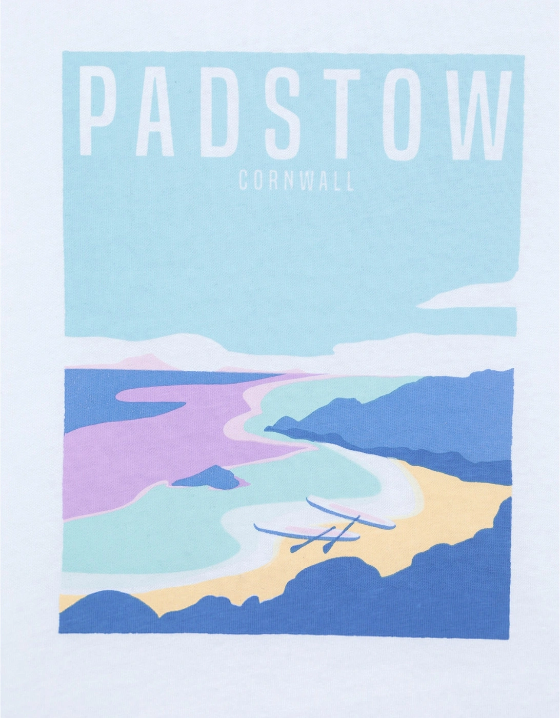 Womens/Ladies Padstow Short-Sleeved T-Shirt