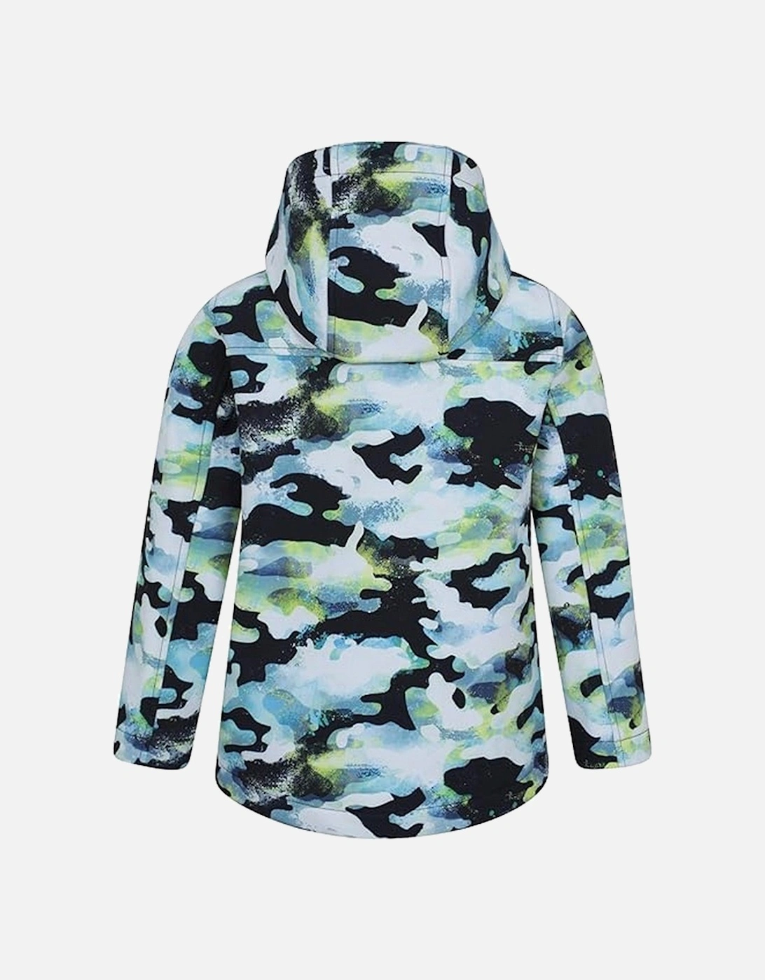 Childrens/Kids Exodus Printed Water Resistant Soft Shell Jacket
