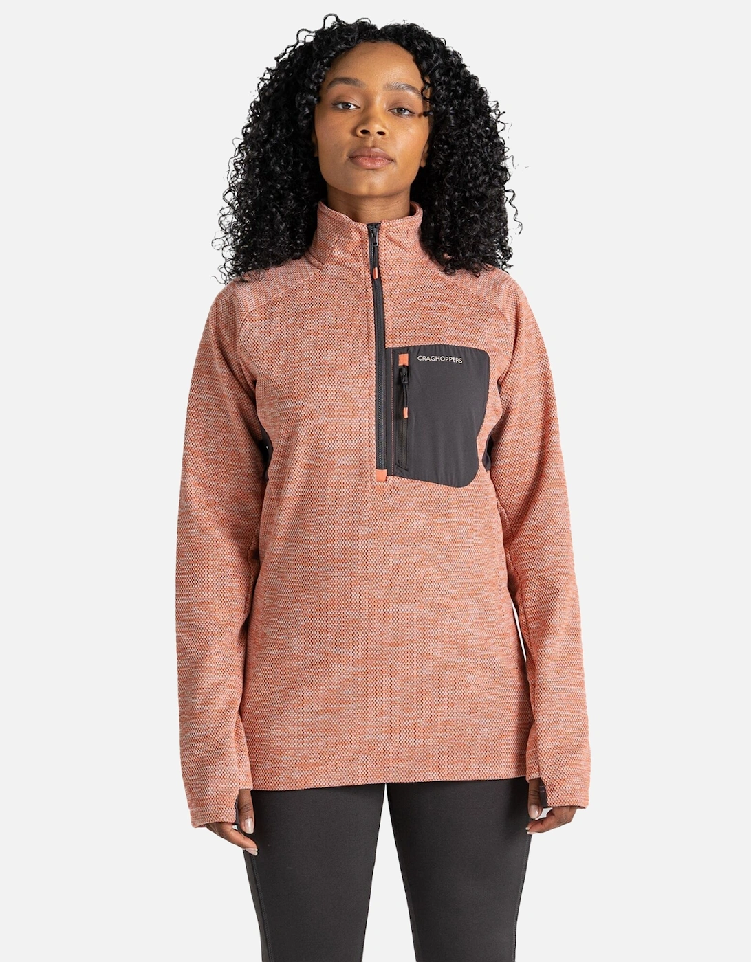 Womens/Ladies Trina Quarter Zip Fleece Top